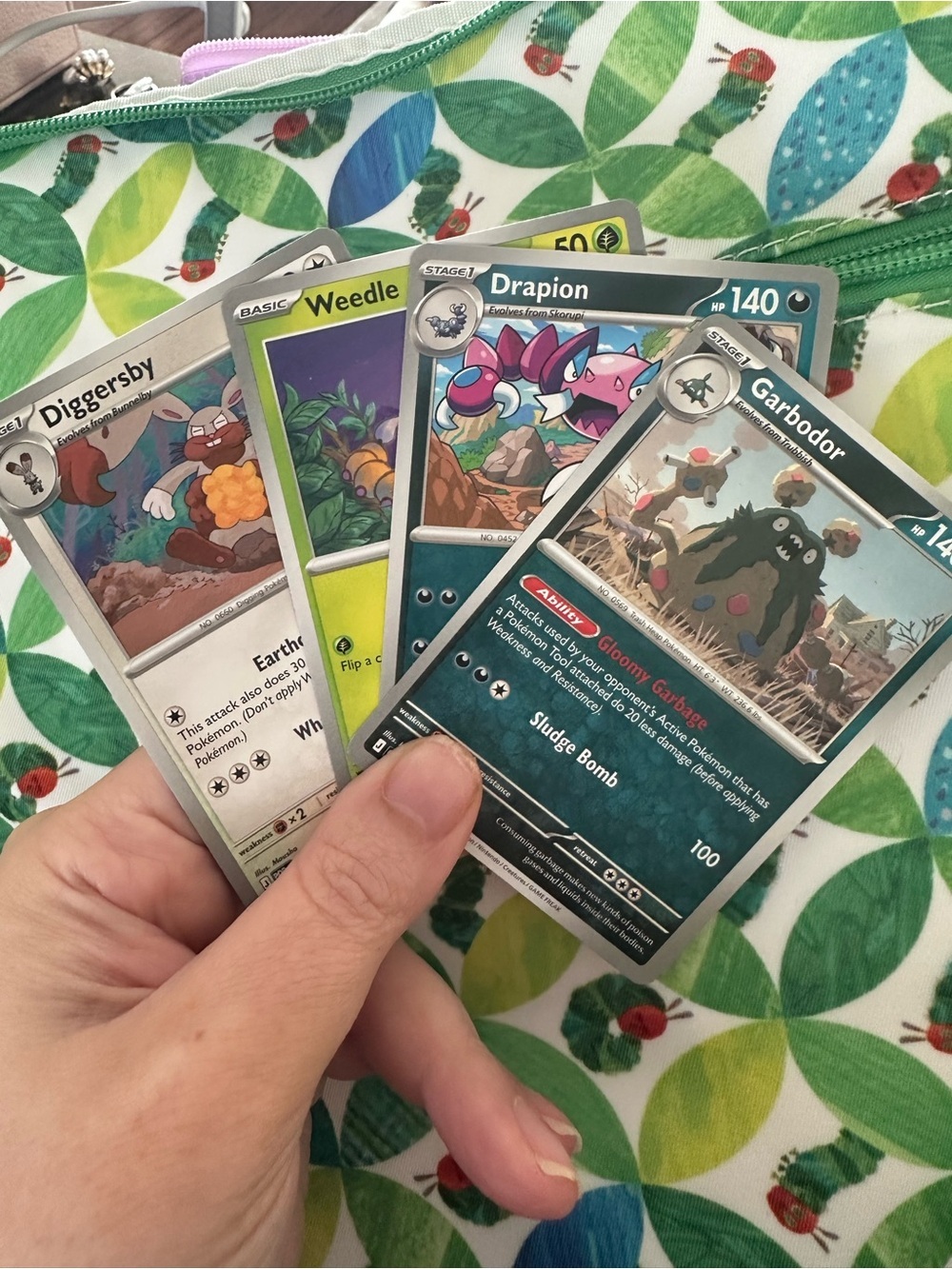 Pokemon Trading Card Lot - Green, Blue, Black, White